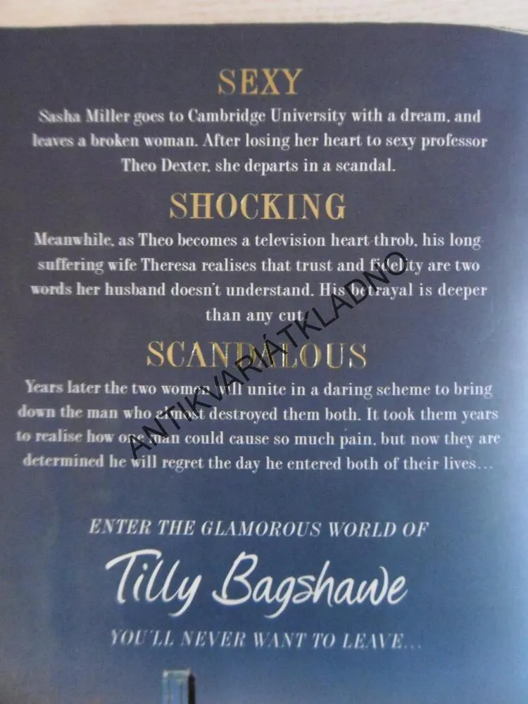 SCANDALOUS, TILLY BAGSHAWE, ANGLICKY, **an