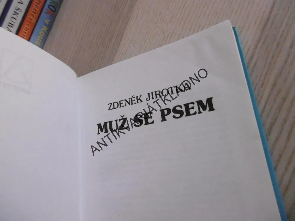 MUŽ SE PSEM, ZDENĚK JIROTKA, NEPRAKTA, **an