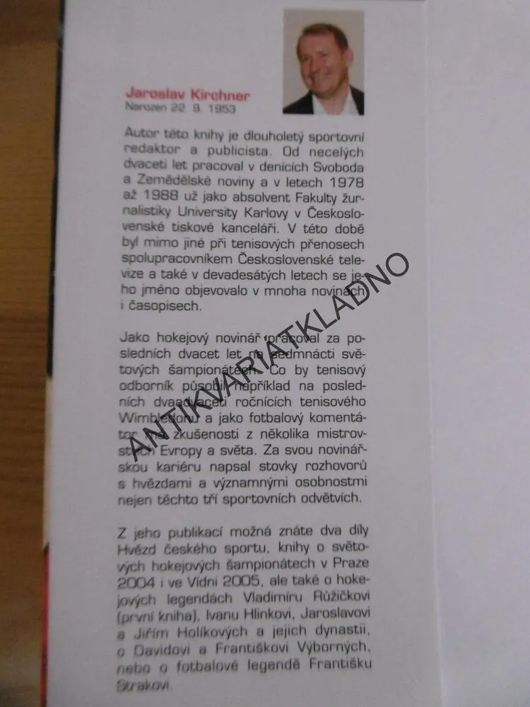 S LVÍČKEM V SRDCI, VLADIMÍR RŮŽIČKA, JAROSLAV KIRSCHNER, **an