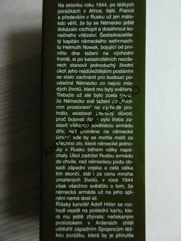 BOJOVAL JSEM U BERLÍNA, HELMUTH NOWAK, **an