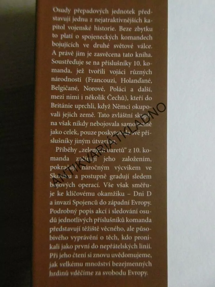 10. KOMANDO ZASAHUJE, NICK VAN DER BIJL, **an