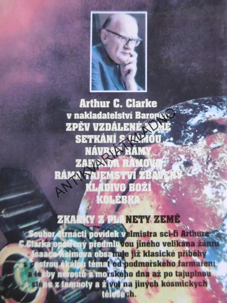 ZKAZKY Z PLANETY ZEMĚ, ARTHUR C.CLARKE, **an