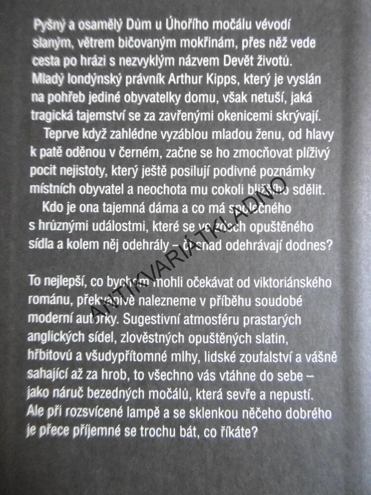 ŽENA V ČERNÉM, SUSAN HILLOVÁ, VĚŘÍTE NA DUCHY? **an