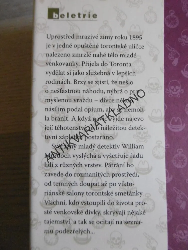 PŘÍPADY DETEKTIVA MURDOCHA, VRAŽDA V ZAPADLÉ ULIČCE, MAUREEN JENNINGSOVÁ, **an