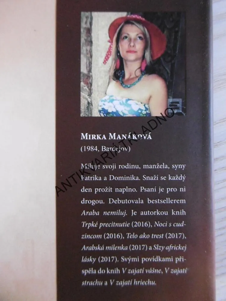 SLZY PRO ARABA, MIRKA MANÁKOVÁ, **an