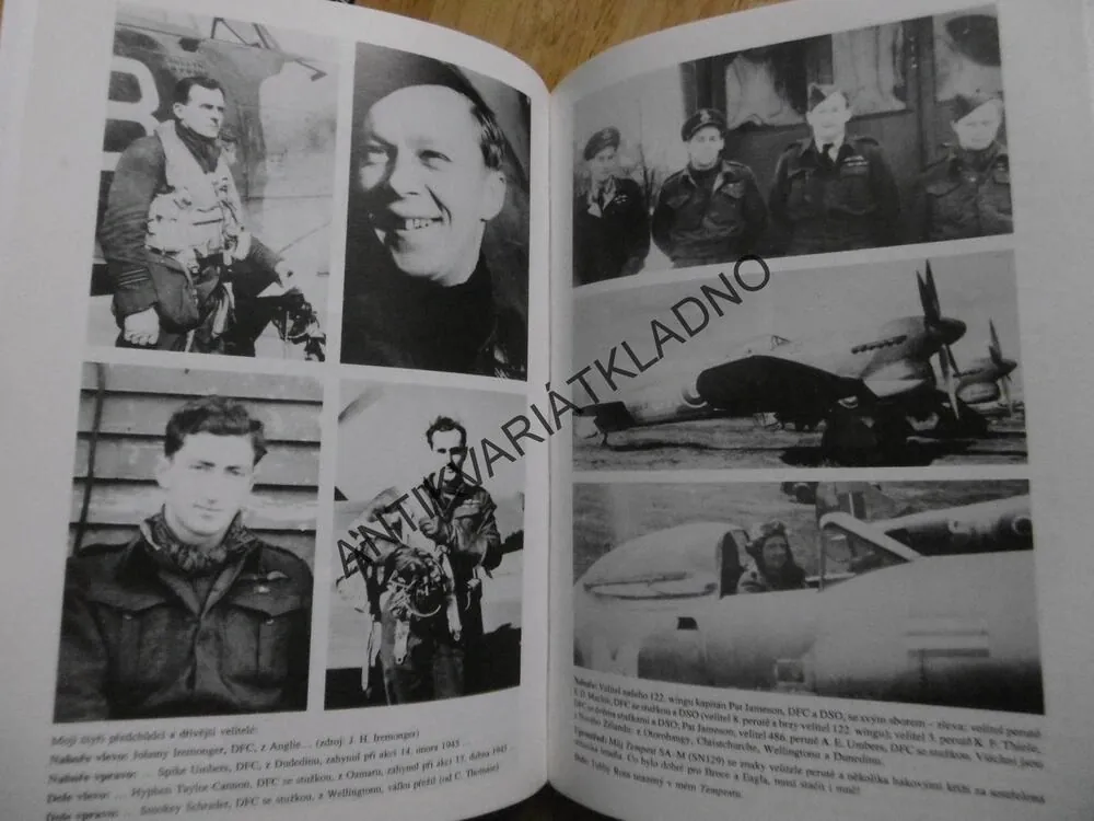 PILOT TEMPESTU, SHEDDAN, FRANKS, LETECTVÍ, VÁLKA, **an