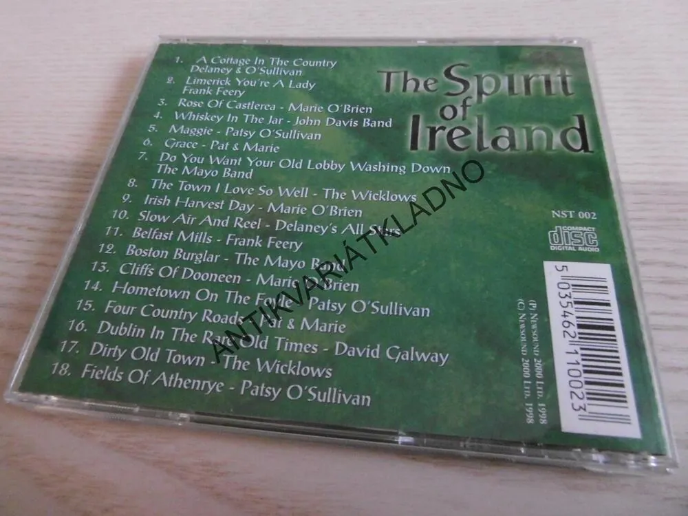 THE SPIRIT OF IRELAND, CELTIC PRIDE, CD HUDBA