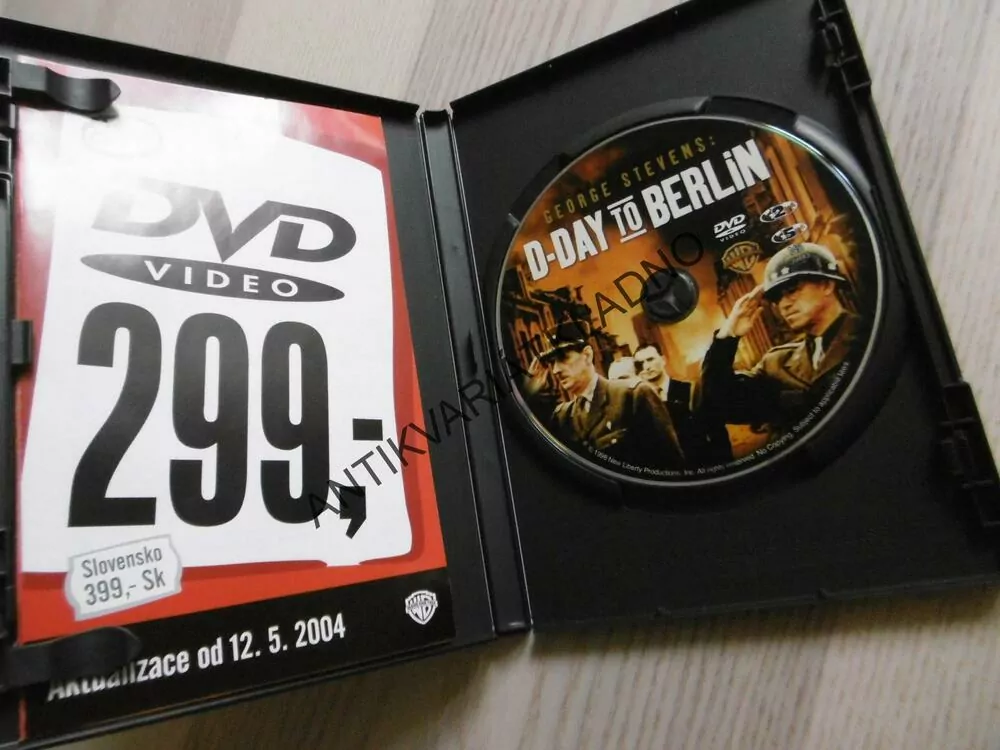 D-DAY TO BERLIN, DVD FILM, POUZE ČESKÉ TITULKY