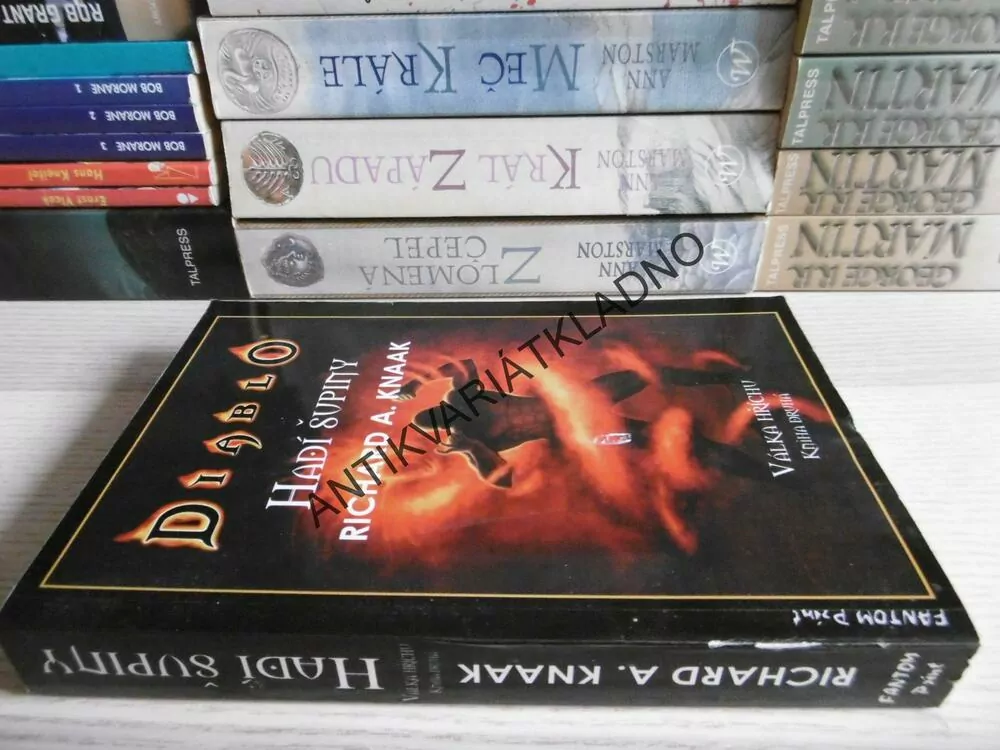 DIABLO, HADÍ ŠUPINY, RICHARD A.KNAAK, **an