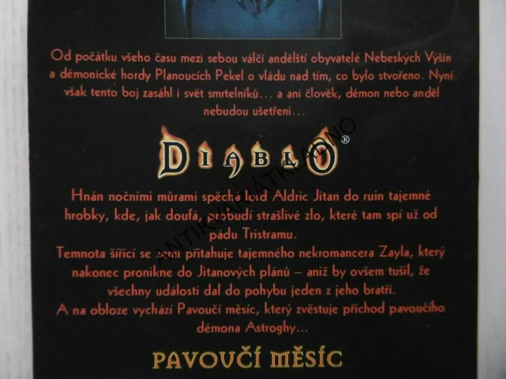 DIABLO, PAVOUČÍ MĚSÍC, RICHARD A.KNAAK, **an