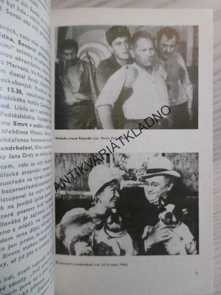 JIŘÍ SOVÁK, ČS FILMOVÝ ÚSTAV