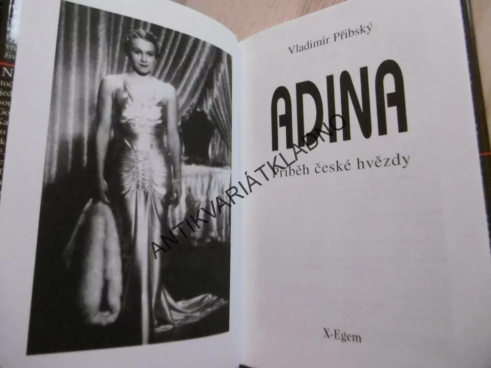 ADINA, PŘÍBĚH ČESKÉ HVĚZDY, VLADIMÍR PŘÍBSKÝ,, **an