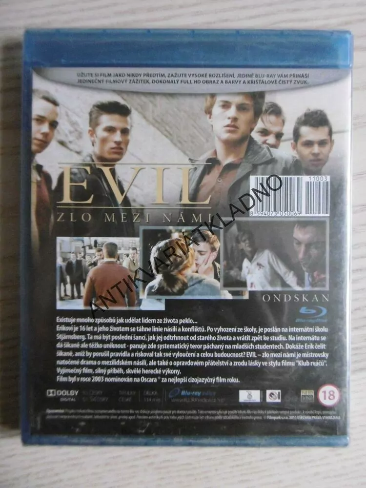 EVIL ZLO MEZI NÁMI, BLURAY DVD FILM