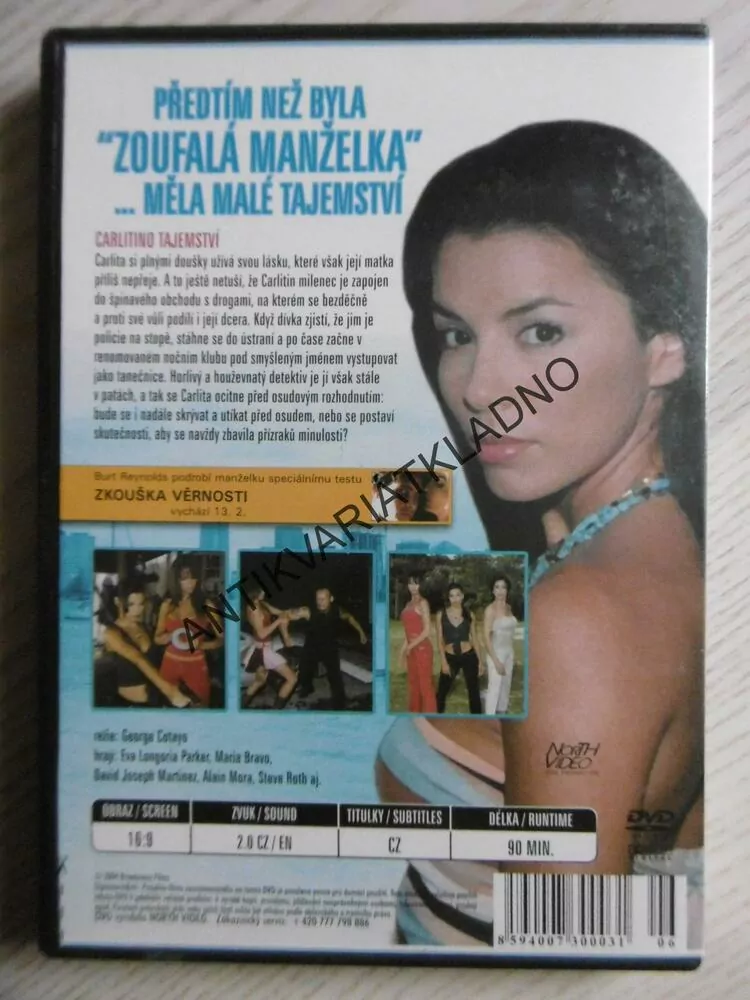 CARLITINO TAJEMSTVÍ, DVD FILM 