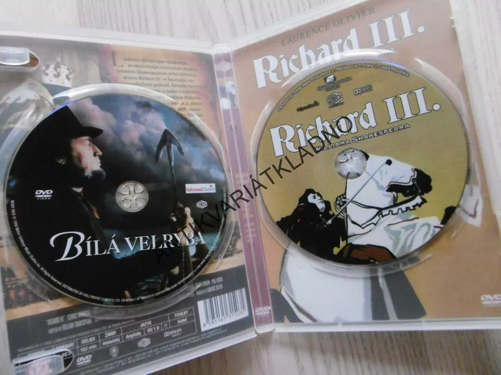 BÍLÁ VELRYBA, DVD FILM 