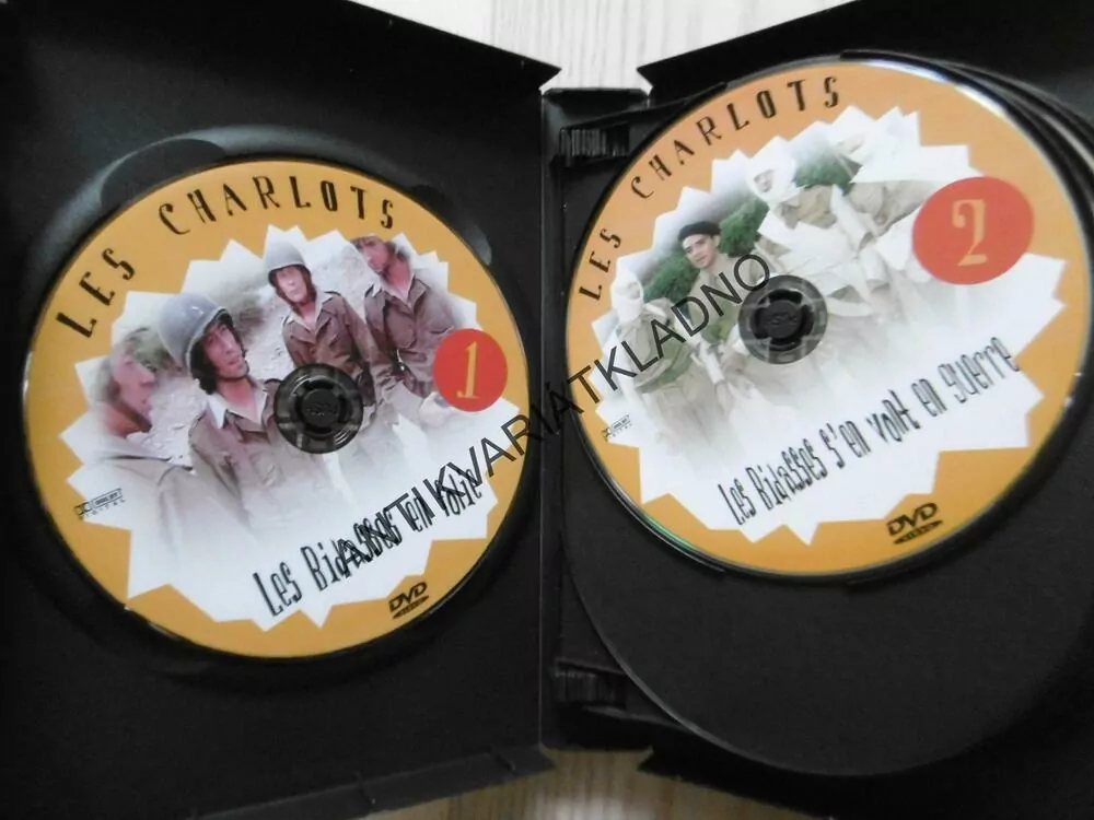 BAŽANTI, 6 DVD FILM 