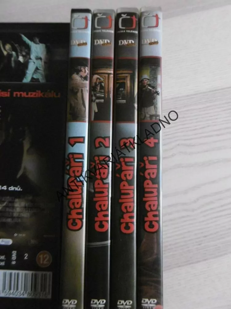 CHALUPÁŘI, 1-4., DVD FILM SERIÁL