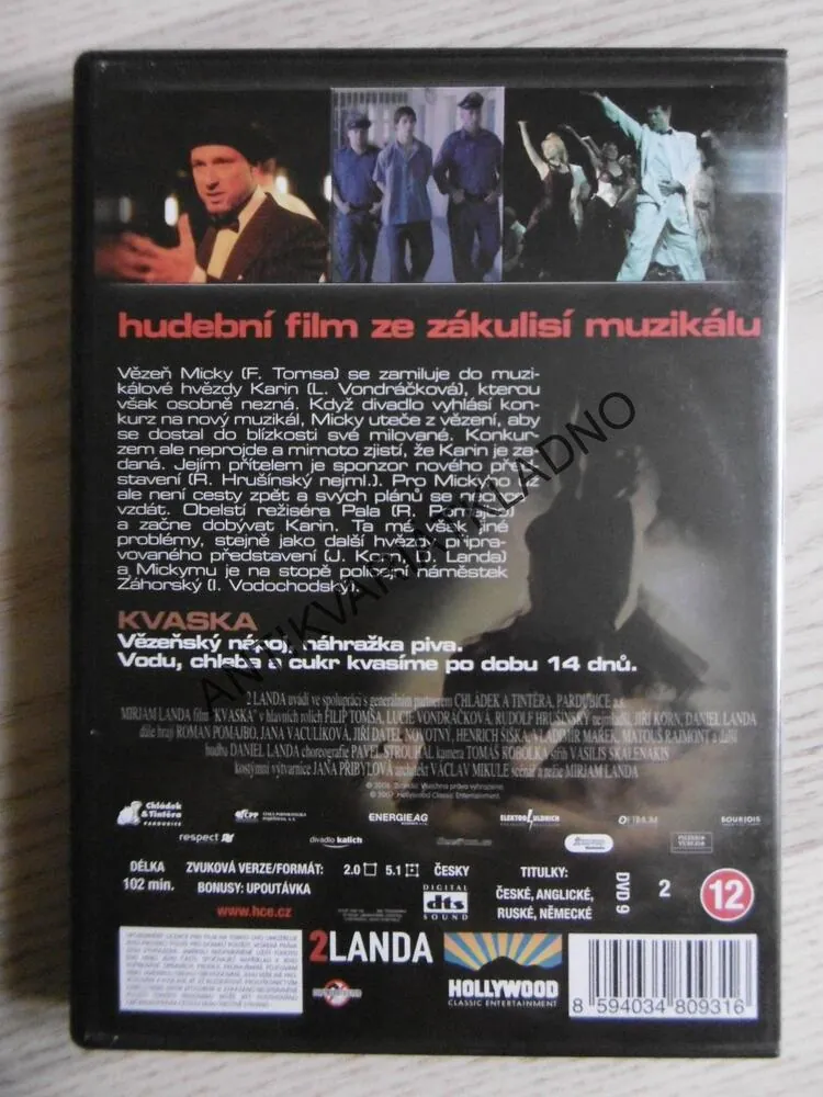 KVASKA, DVD FILM 