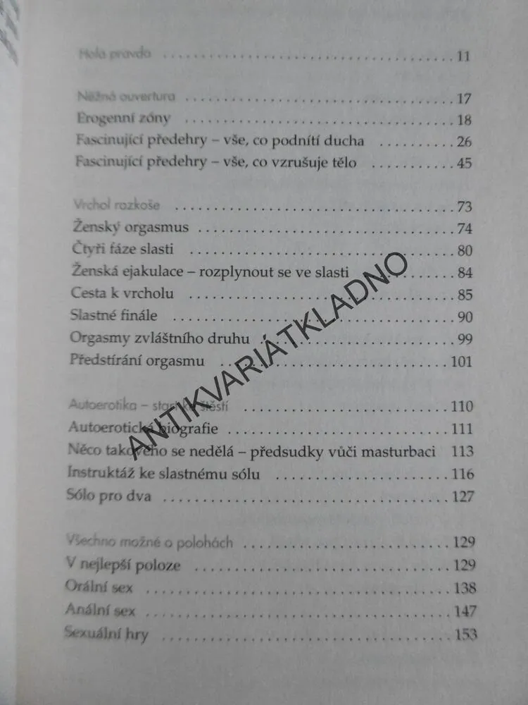 PROČ O TOM JEN SNÍT? CO CHTĚJÍ ŽENY VĚDĚT O SEXU, BERGEROVÁ, **an