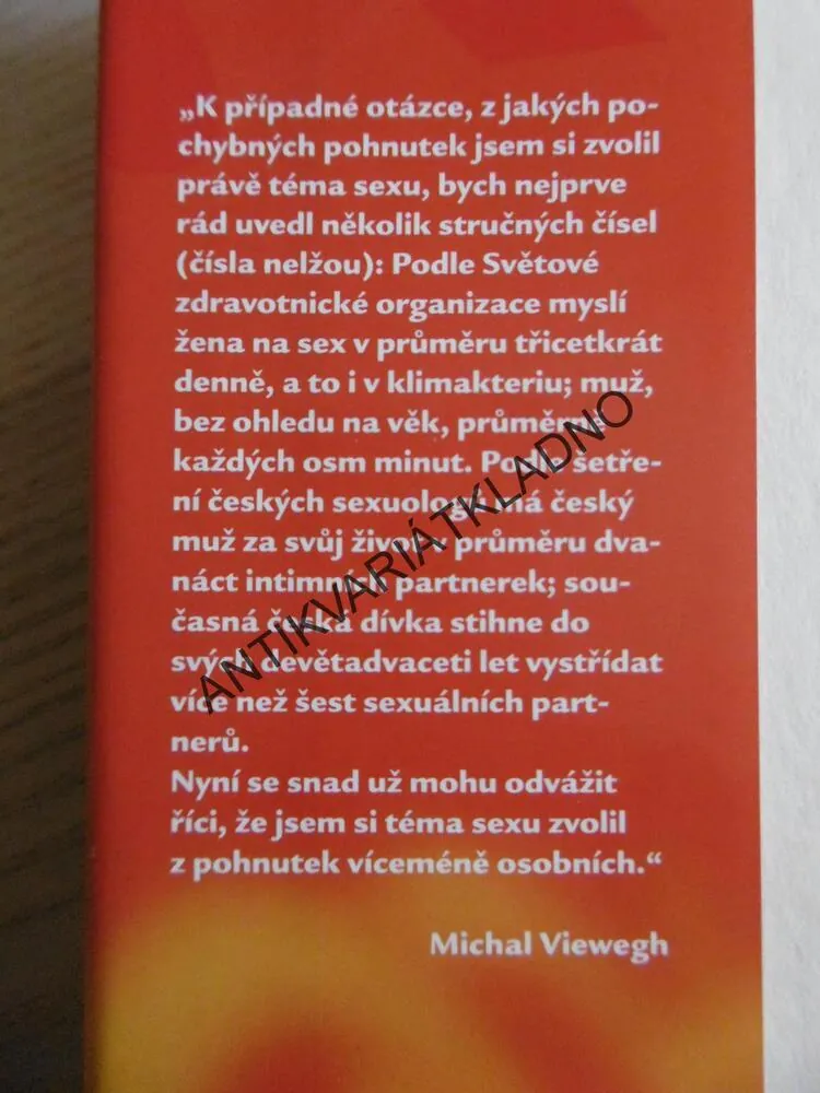 POVÍDKY O MANŽELSTVÍ A O SEXU, MICHAL VIEWEGH, **an