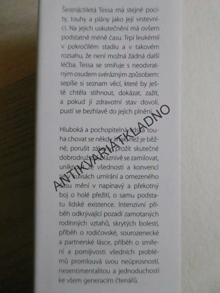 JEŠTĚ NEŽ UMŘU, JENNY DOWNHAMOVÁ, **an