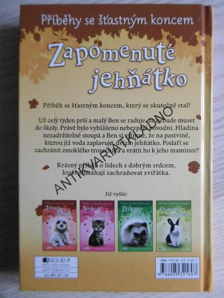 ZAPOMENUTÉ JEHŇÁTKO, KATE DAVIES, PŘÍBĚHY SE ŠŤASTNÝM KONCEM, **an