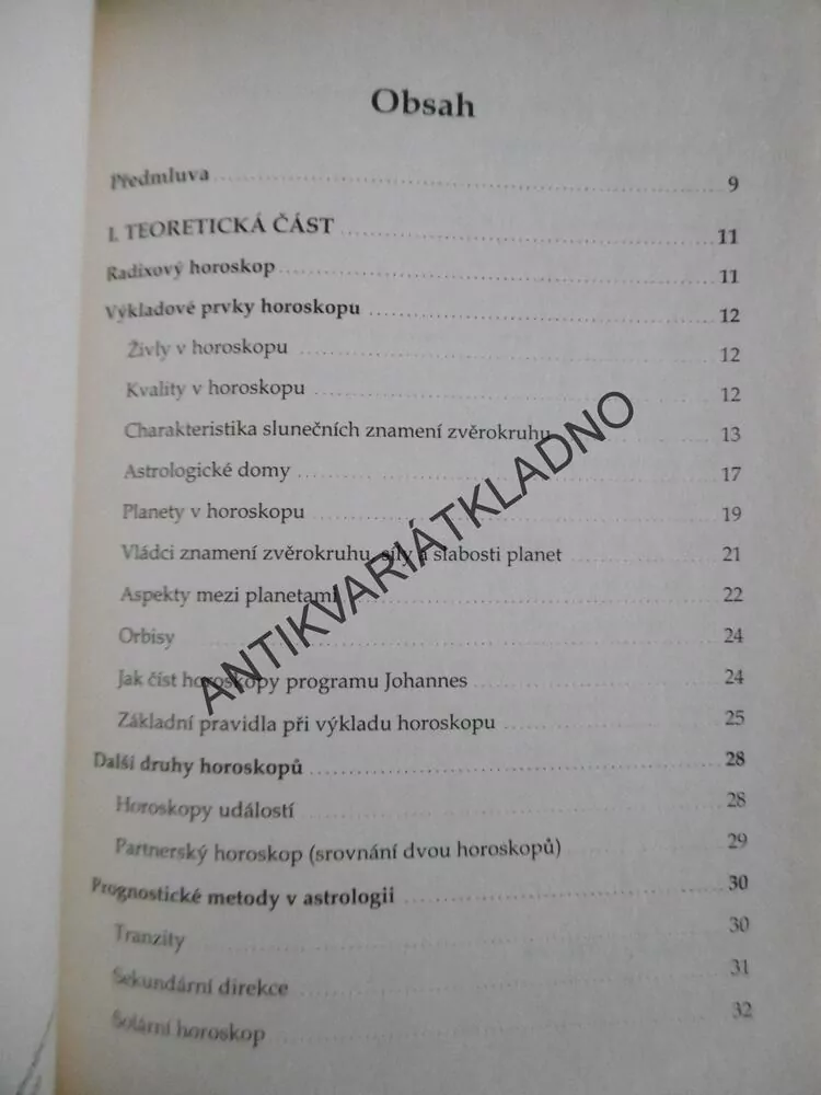 ASTROLOGIE V PRAXI, IDA MYSLIKOVJANOVÁ, **an