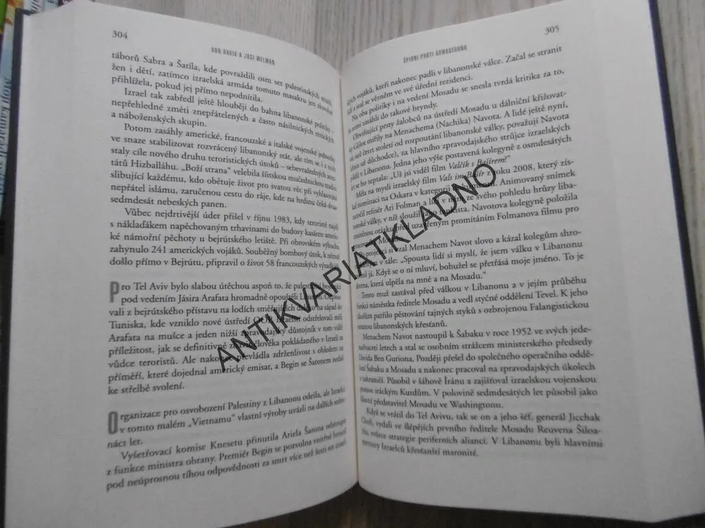 ŠPIONI PROTI ARMAGEDONU, DAN RAVIV, JOSI MELMAN, **an