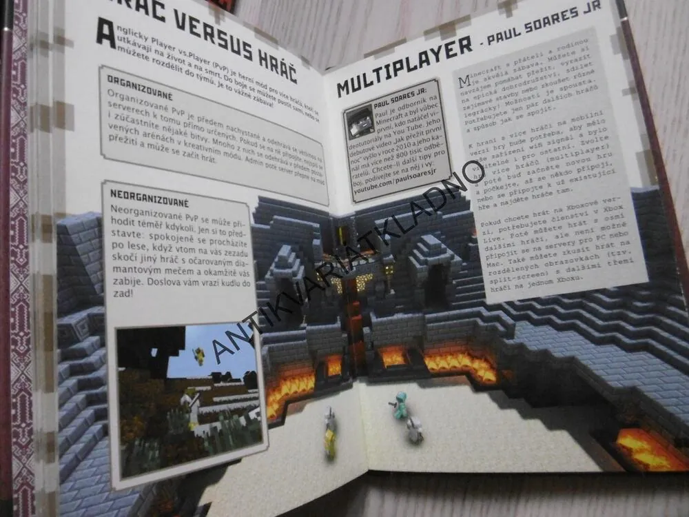 MINECRAFT,BOJOVÁ PŘÍRUČKA, **an