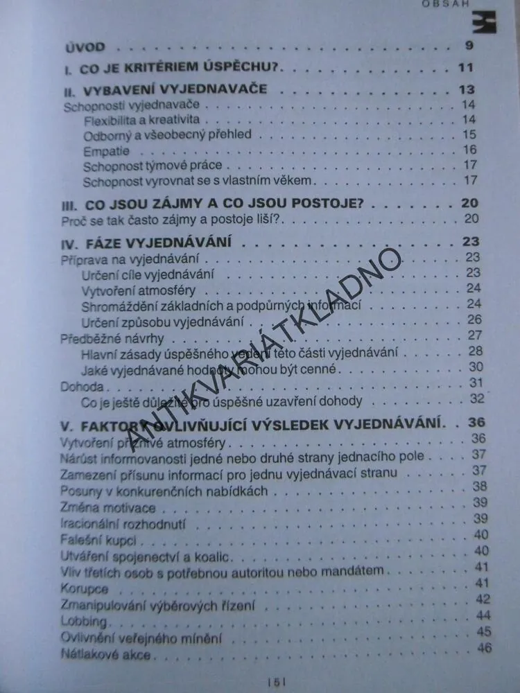 UMĚNÍ PŘESVĚDČIT A VYJEDNAT, STANISLAV TERMANN, **an