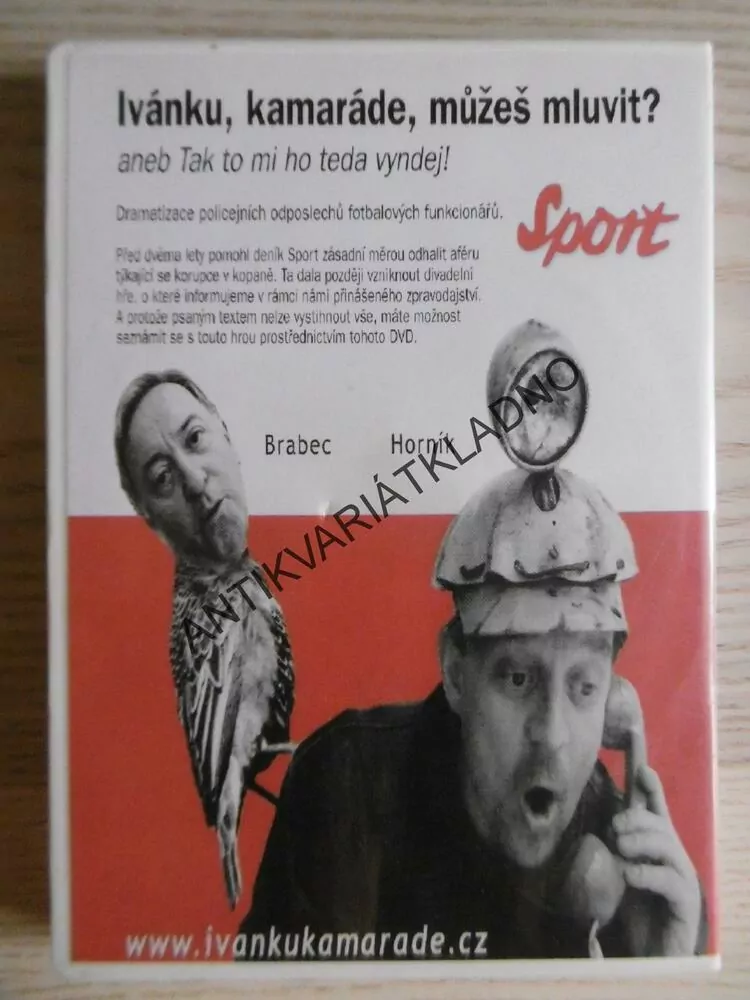 IVÁNKU, KAMARÁDE, MŮŽEŠ MLUVIT? DVD FILM