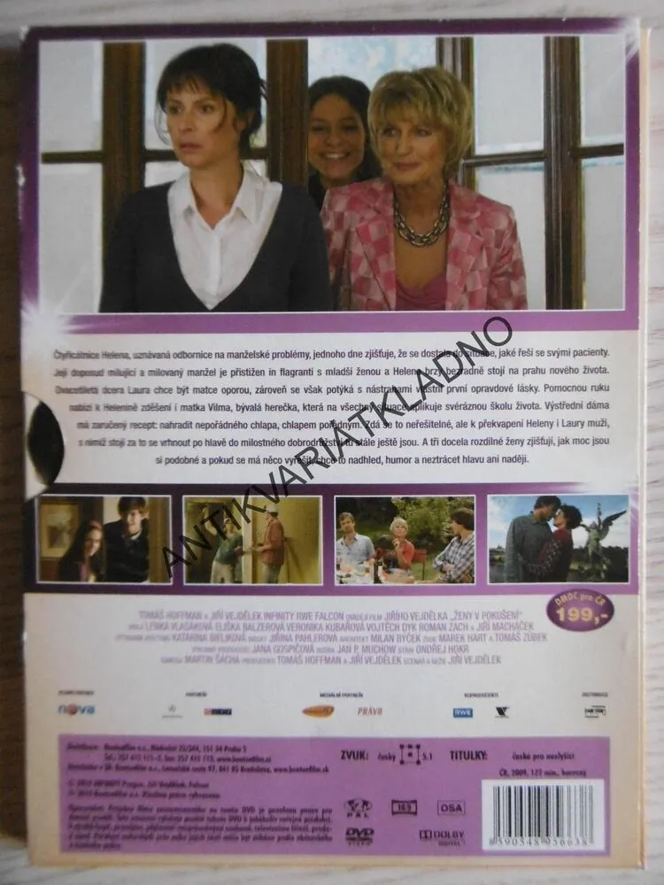 ŽENY V POKUŠENÍ! DVD FILM
