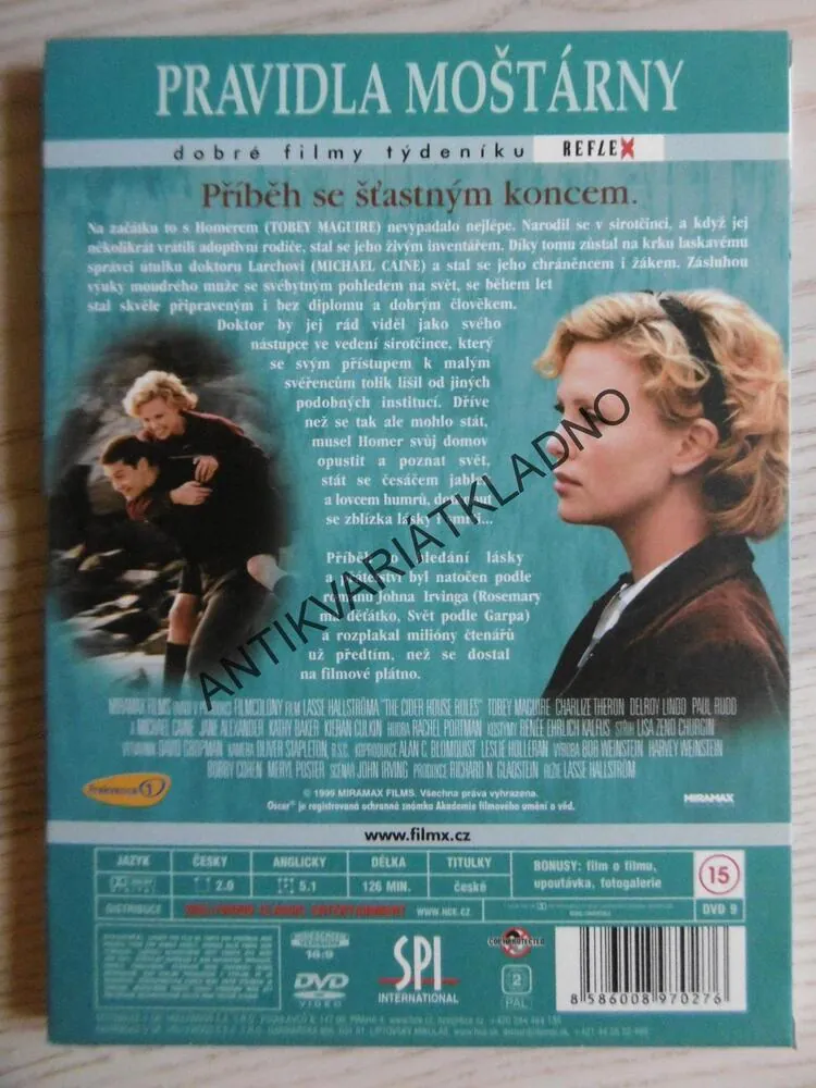 PRAVIDLA MOŠTÁRNY, DVD FILM