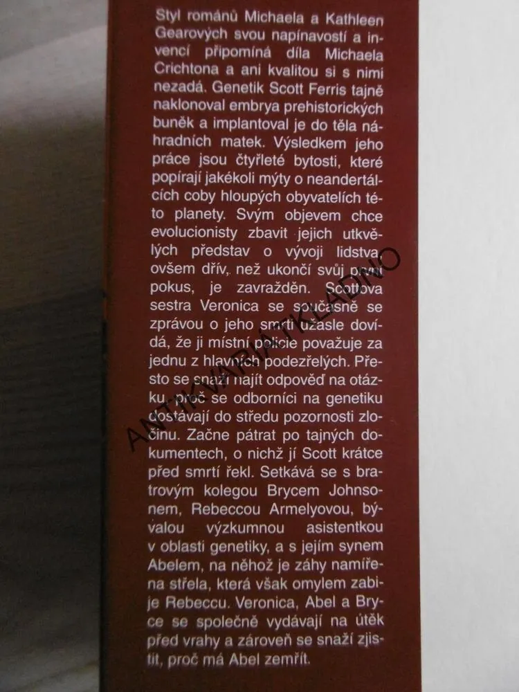 KDO JE ABEL, W.MICHAEL GEAR, **an