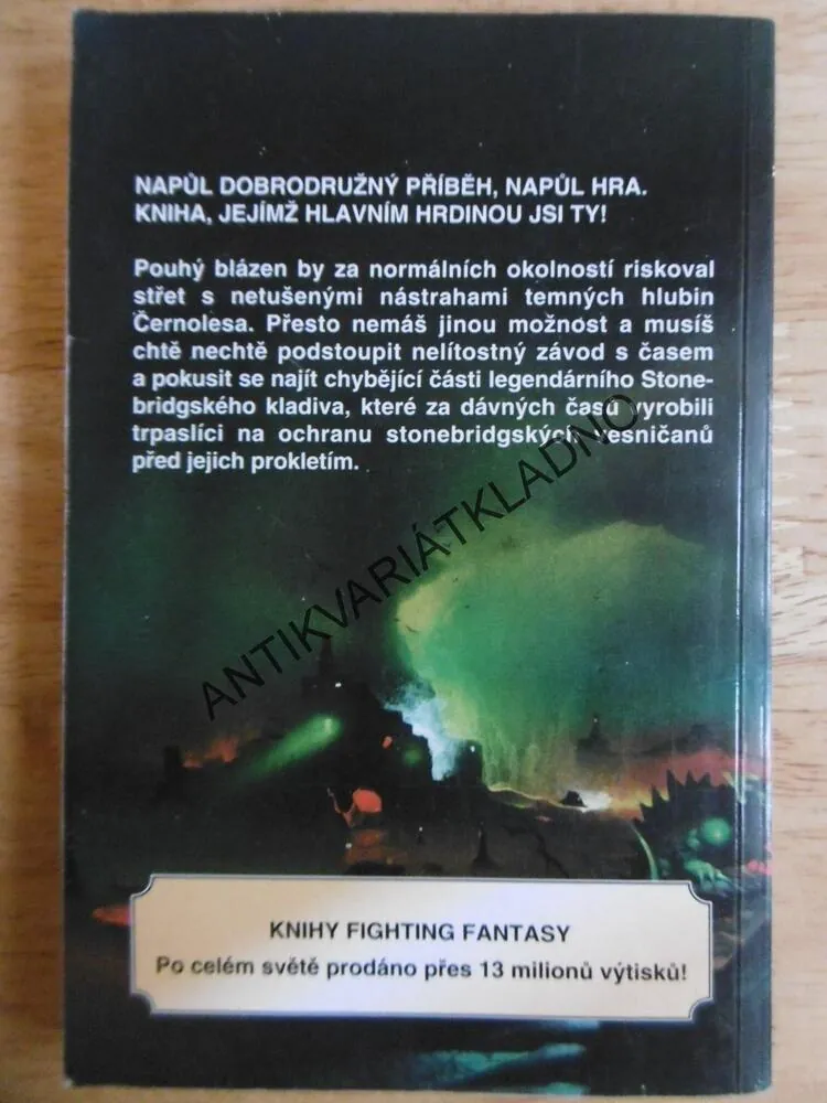 PROKLETÝ HVOZD, JACKSON, LIVINGSTONE, FIGHTING FANTASY