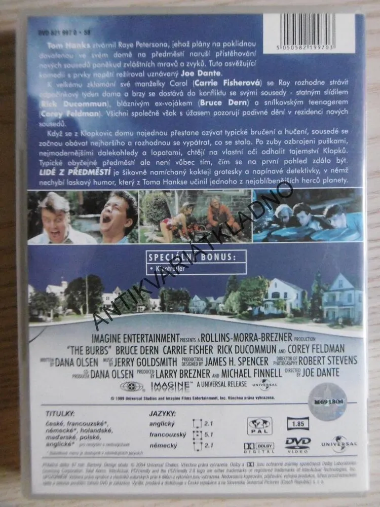LIDÉ Z PŘEDMĚSTÍ, DVD FILM
