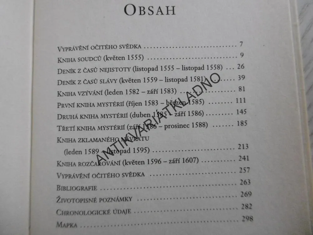 MÁG ZE ZLATÉ ULIČKY, JOHN DEE, **an