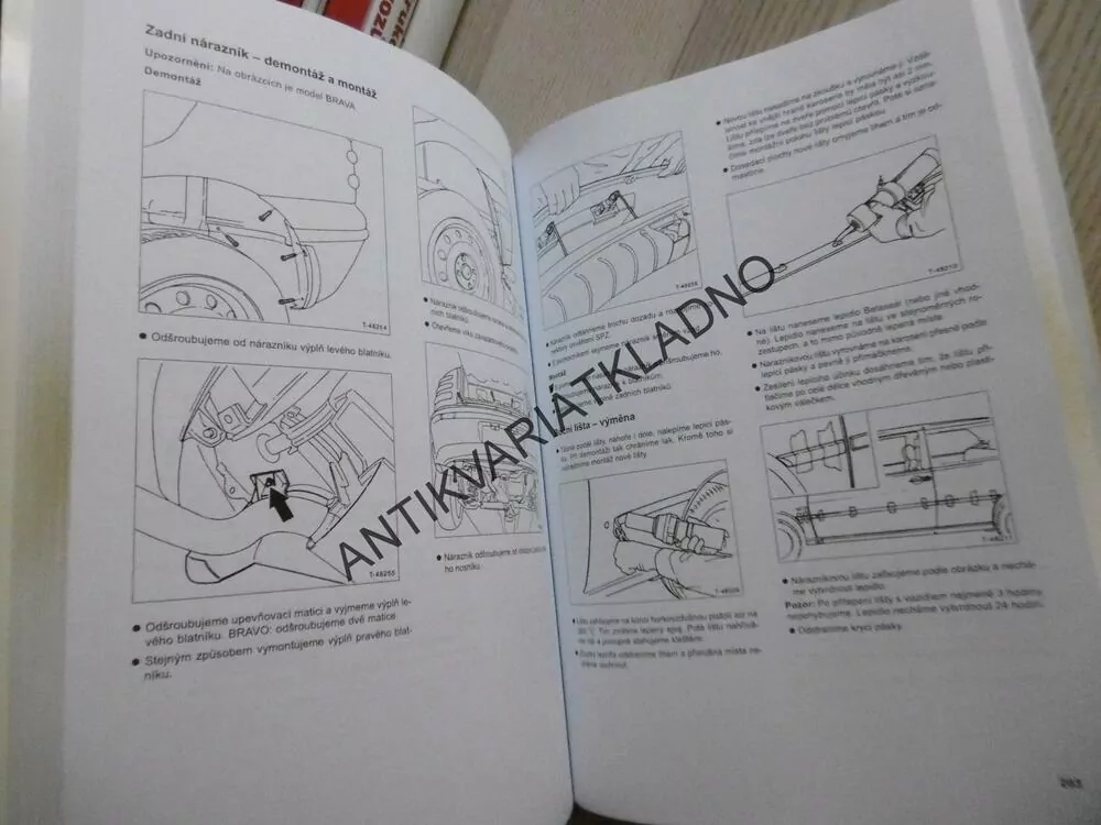 FIAT BRAVO/BRAVA, ÚDRŽBA A OPRAVY AUTOMOBILŮ, H.R.ETZOLD, **an
