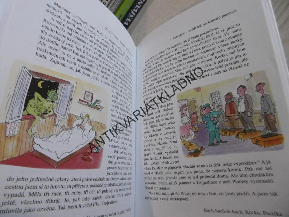 KECKA A PECKA NA PLANETĚ FANTASIE, VÁCLAV UPÍR KREJČÍ, IL.:PETR URBAN, **an