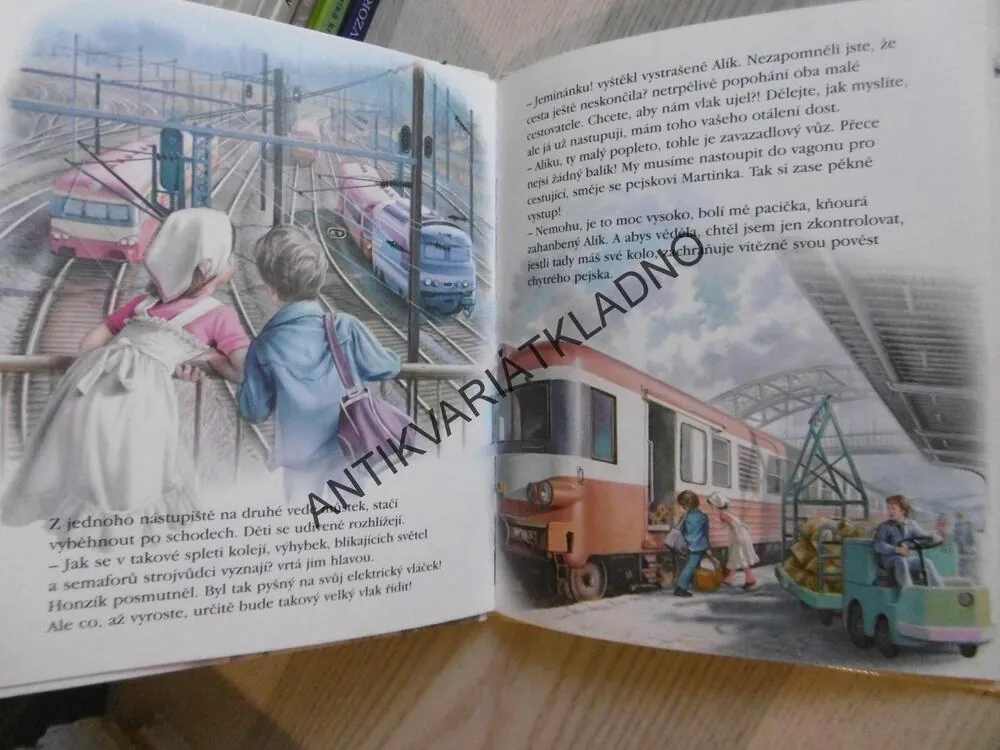 MARTINKA CESTUJE VLAKEM, 9., DELAHAYE, MARLIER, **an