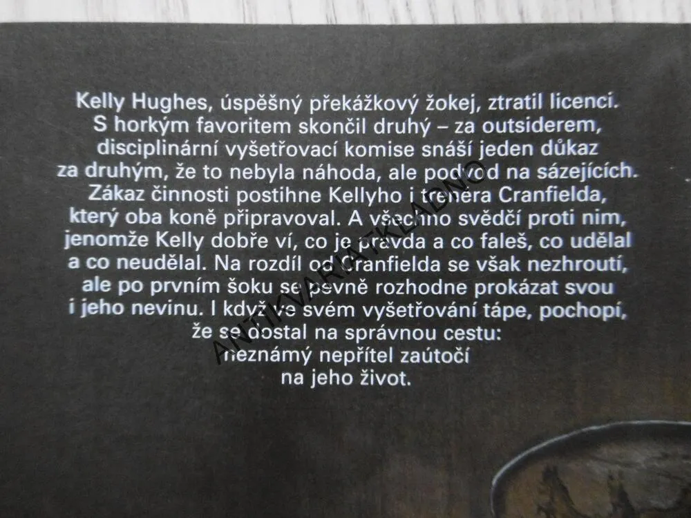 VYŠETŘOVACÍ KOMISE, DICK FRANCIS,**an