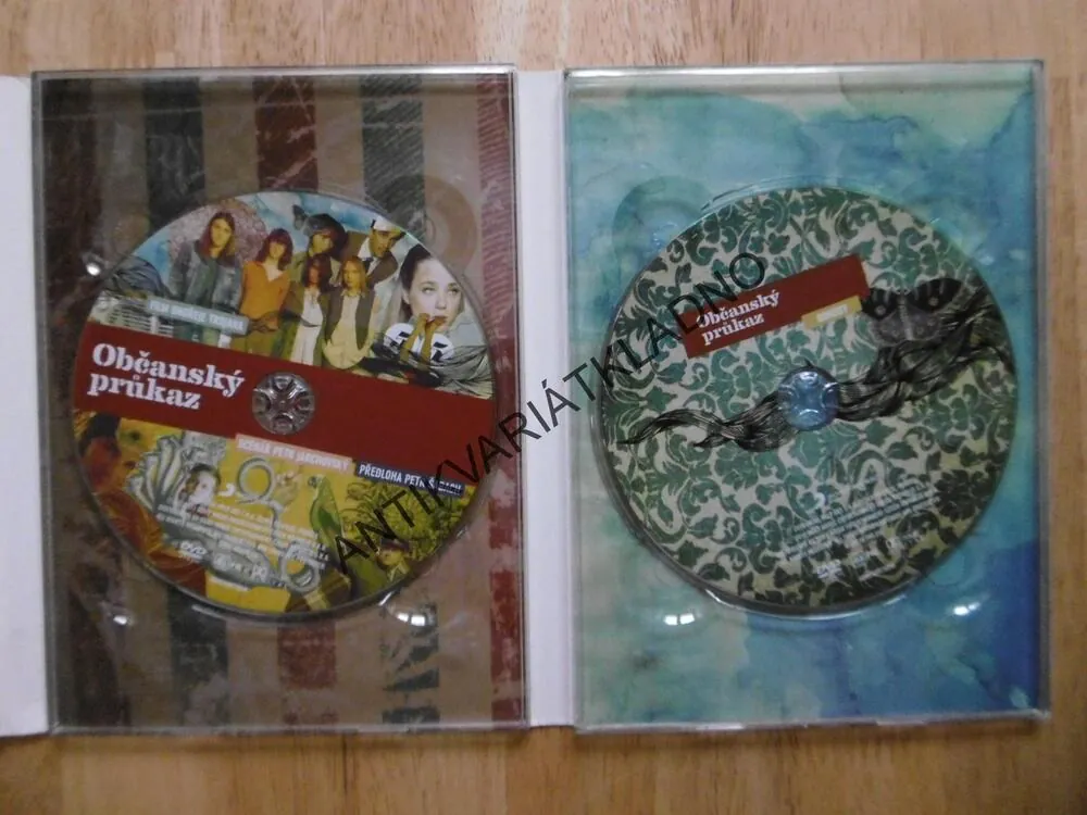 OBČANSKÝ PRŮKAZ, TROJAN, DVD FILM ČR + bonusy