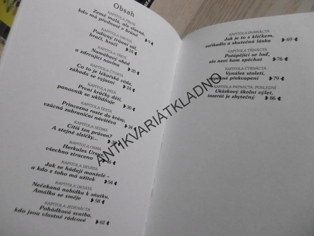 O PRINCEZNĚ NA KLÍČEK, JOSEF HANZLÍK, **an
