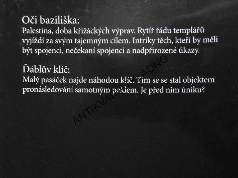 OČI BAZILIŠKA, OTOMAR DVOŘÁK, **an