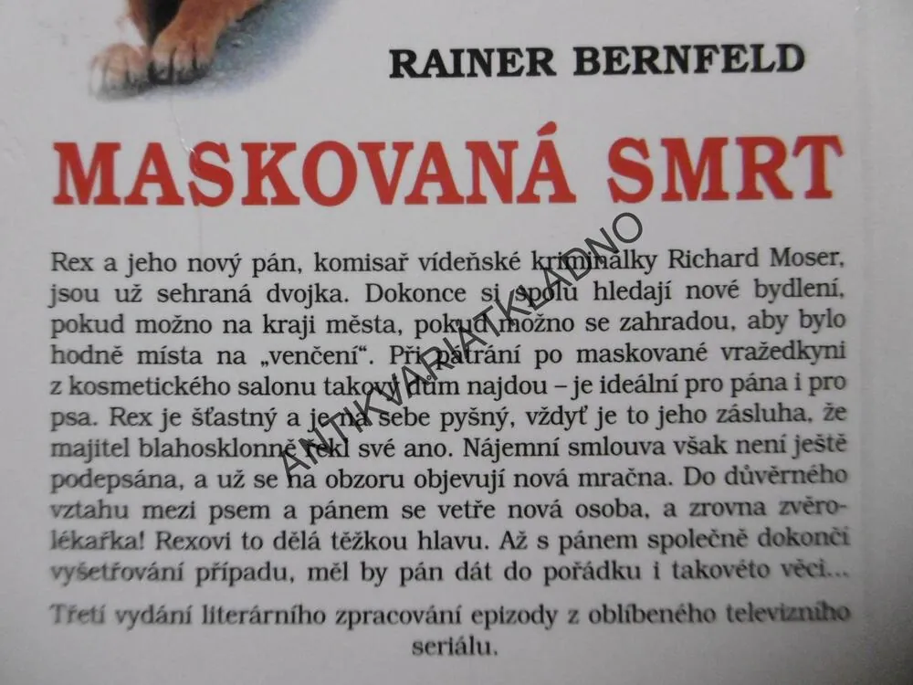 KOMISAŘ REX, MASKOVANÁ SMRT, RAINER BERNFELD, **an
