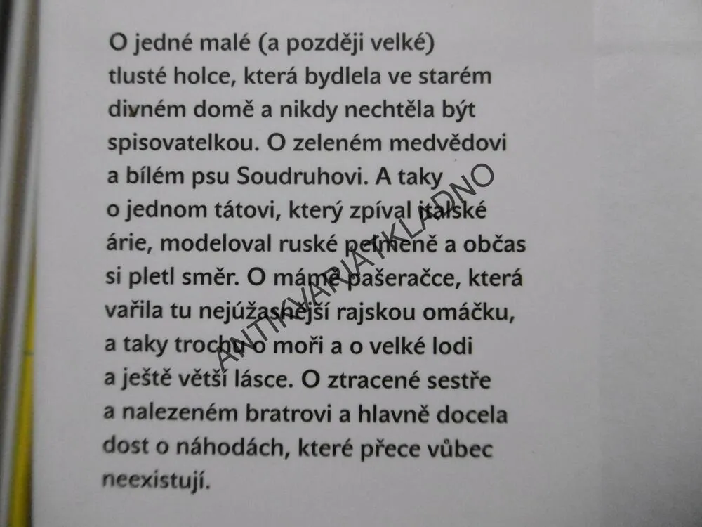 RUSANDA NA VĚTVI, SVĚTLANA GLASEROVÁ, **an