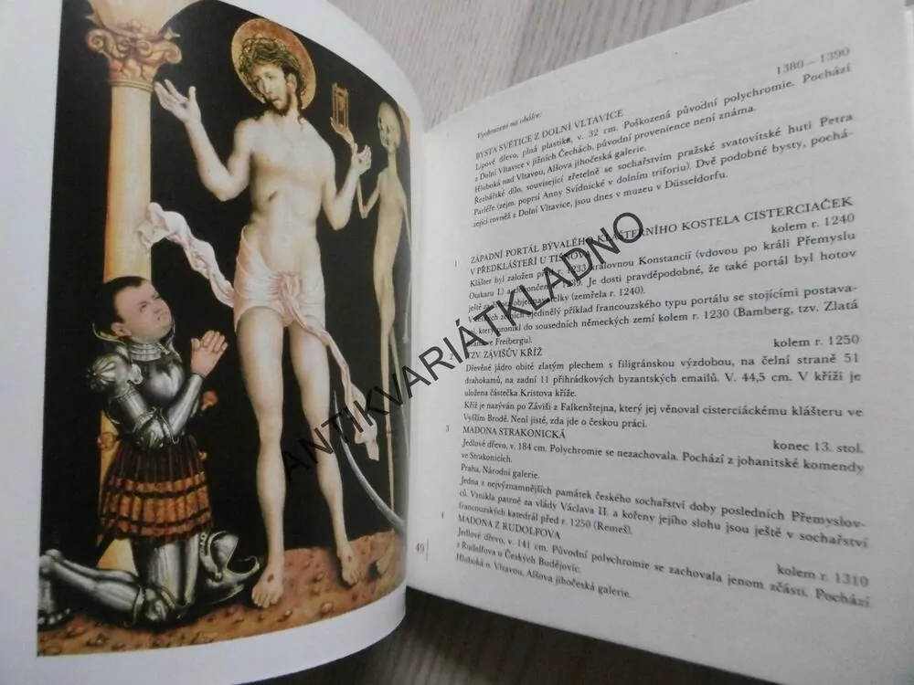 ČESKÉ GOTICKÉ UMĚNÍ, **an
