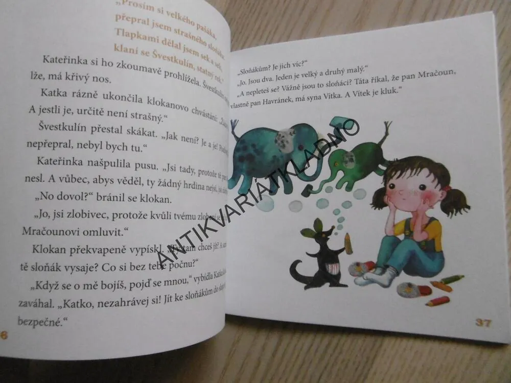 KATKA A KLOKAN ZE ŠUPLÍKU, LENKA ROŽNOVSKÁ, **an