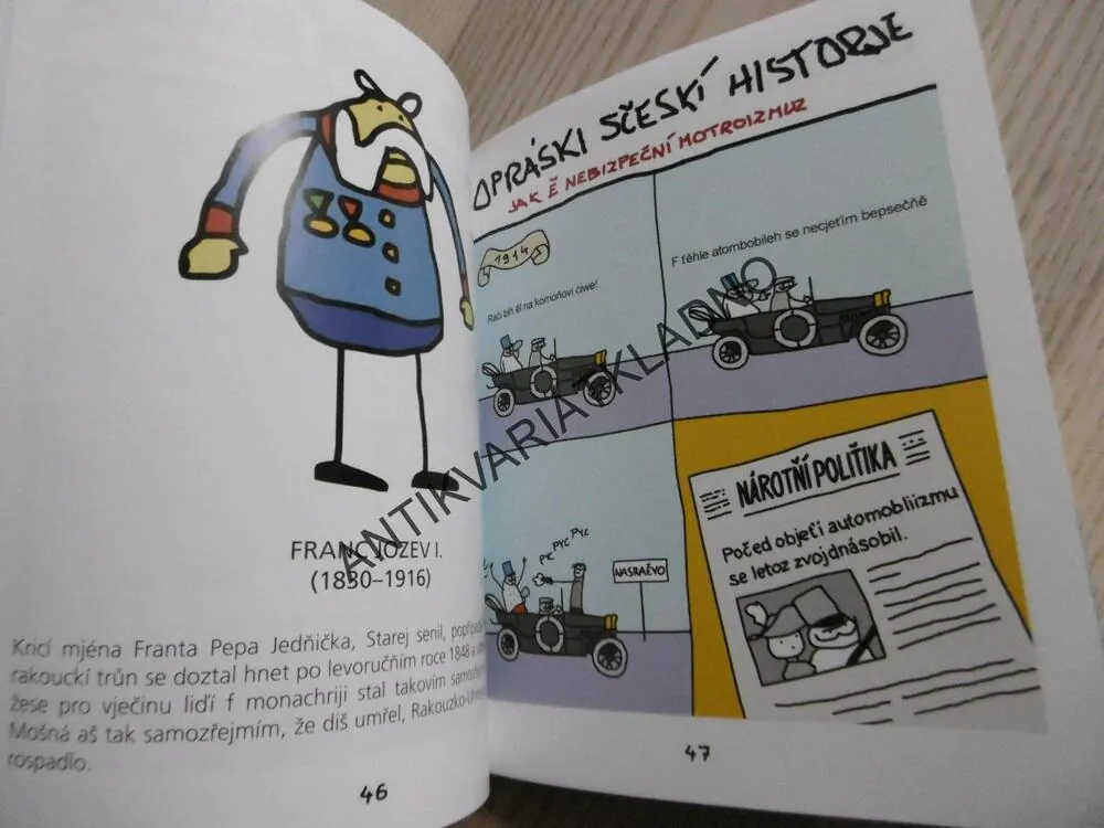 OPRÁSKI Z SČESKÍ HISTORJE, KOMPENDIUM ČESKÝCH DĚJIN, **an