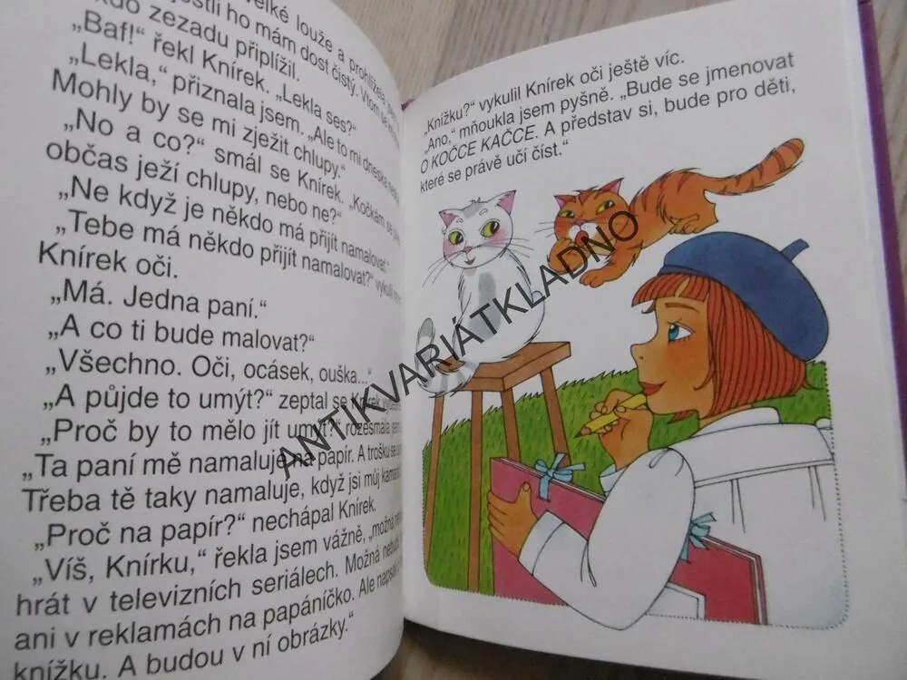 O KOČCE KAČCE, IVONA BŘEZINOVÁ, VLASTA ŠVEJDOVÁ, **an
